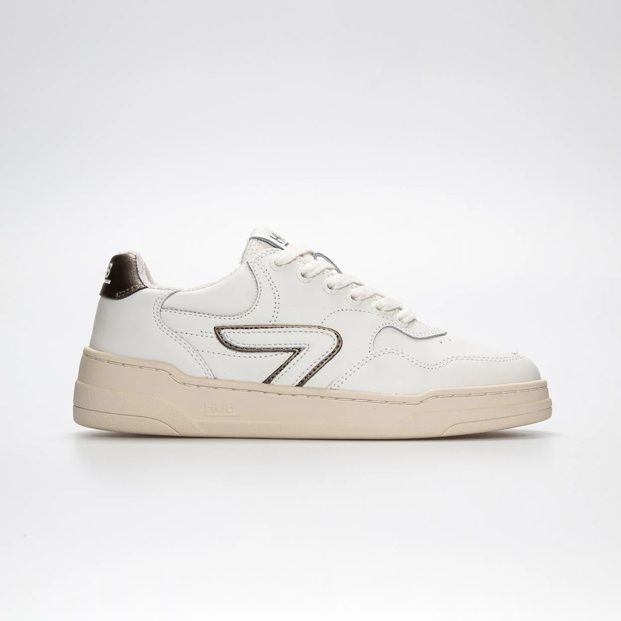 Court | Off White/Antique Bronze | Women